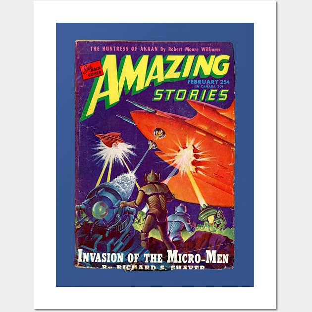 Amazing Stories Wall Art by MindsparkCreative